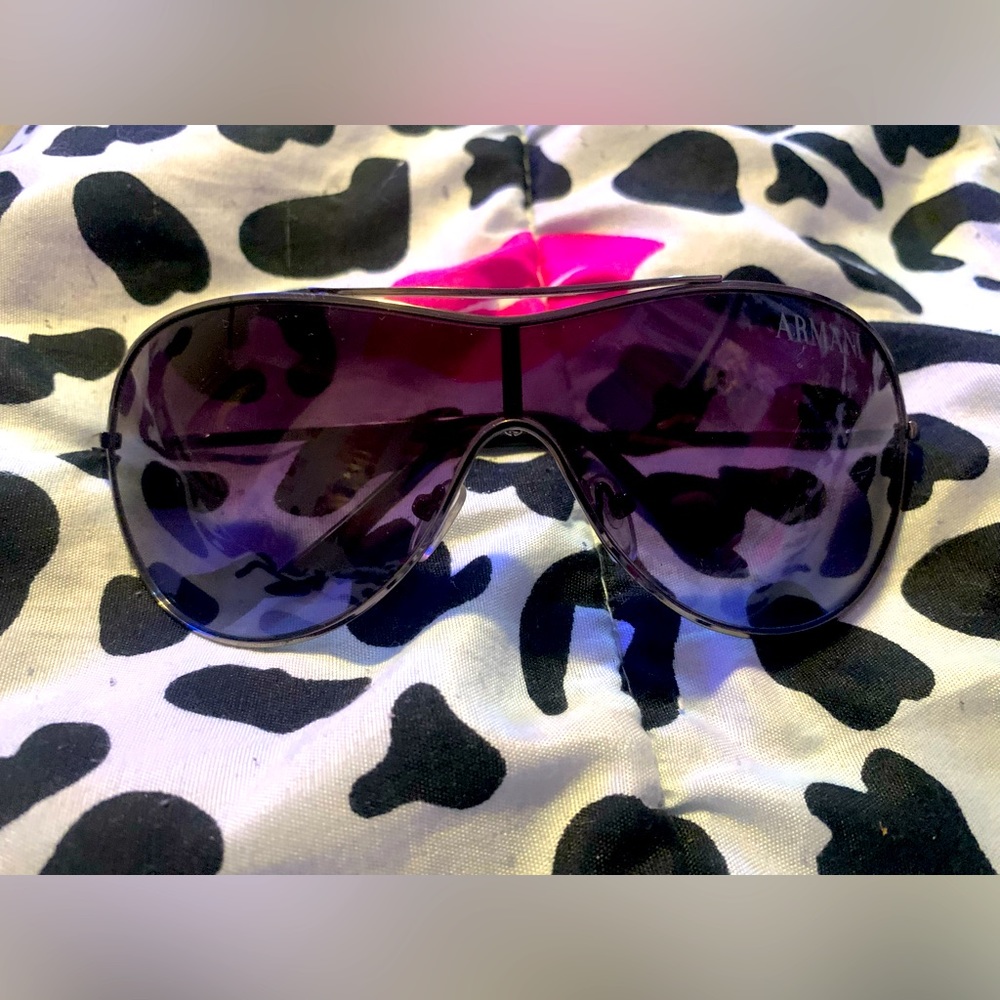Armani sunglasses y2k mcbling summer